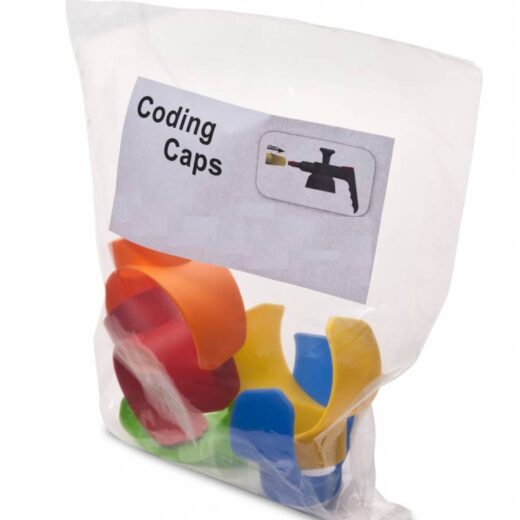 Sachet de 5 capuchons de codification couleur GEPRO