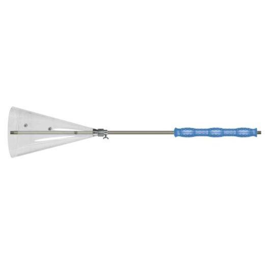 Lance inox ST-29 de 900 mm avec cône anti-éclaboussures