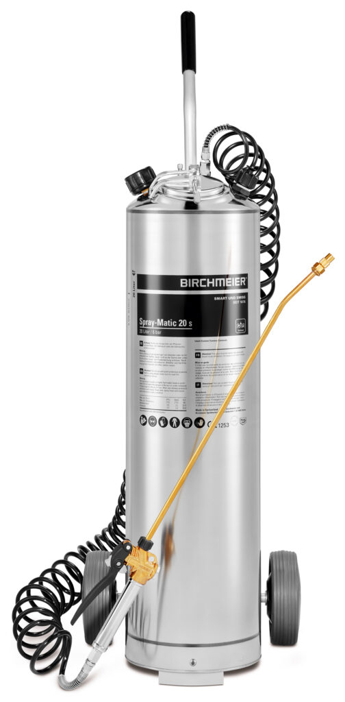 Birchmeier Spray-Matic 20 S — pulvérisateur inox 20 L sans réducteur de pression