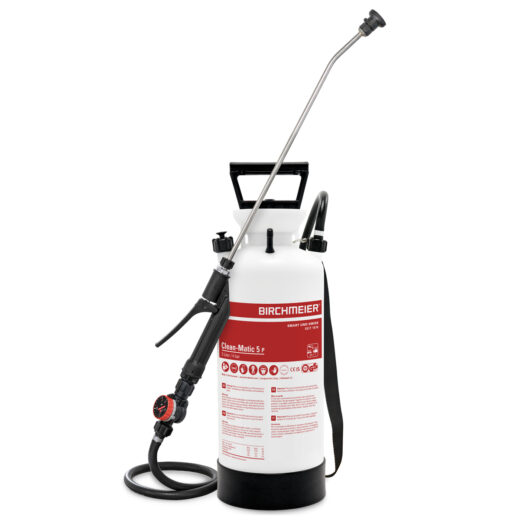 Pulvérisateur Birchmeier Clean-Matic 5 P avec lance inox et régulateur PR 3
