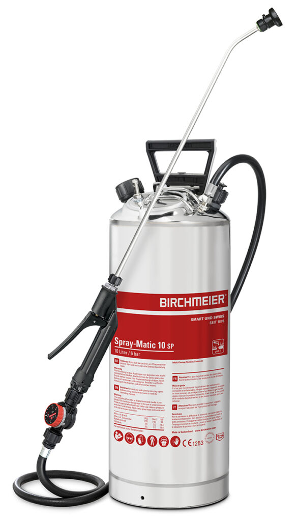 Birchmeier Spray-Matic 10 SP — 10 L, air comprimé sans pompe