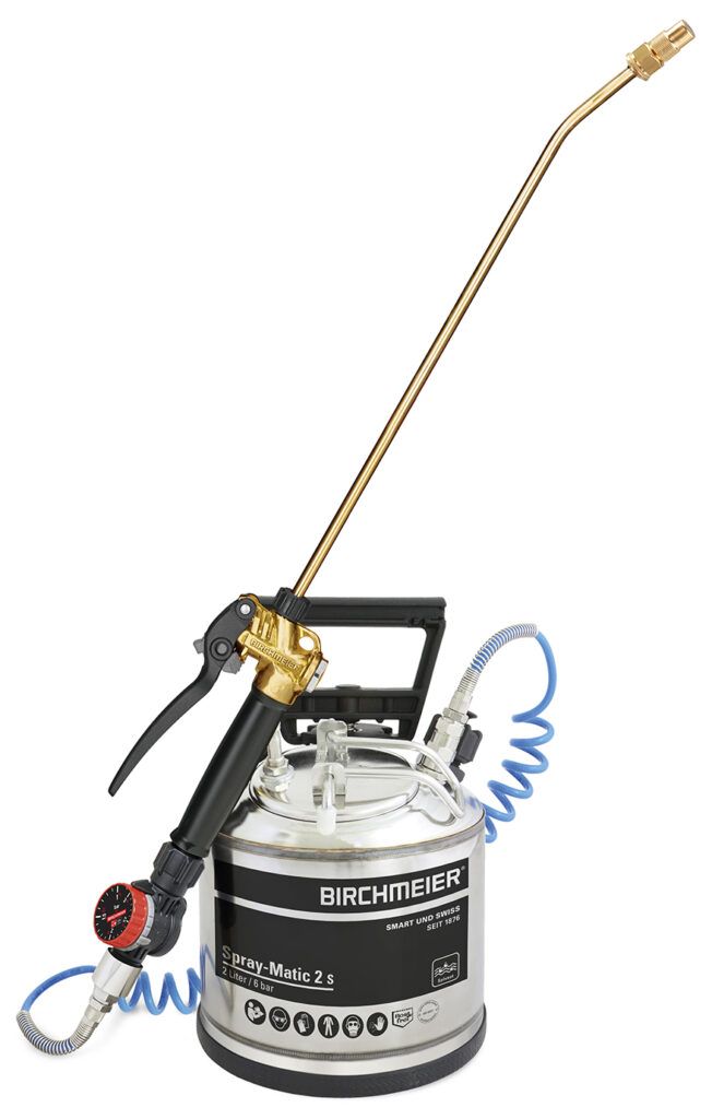 Birchmeier Spray-Matic 2 S — pulvérisateur inox 2 L avec PR 3