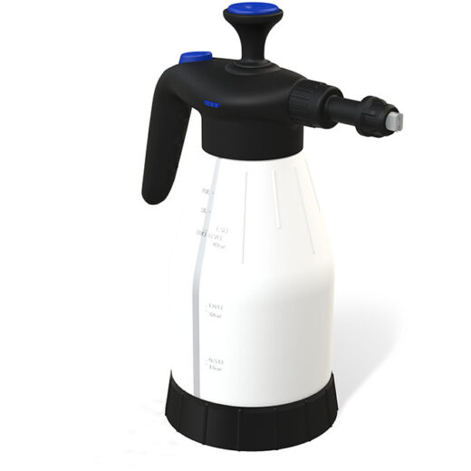 FOAMit F1.5L blanc, mousseur manuel à pompe intégrée, réservoir nominal de 1,5 L