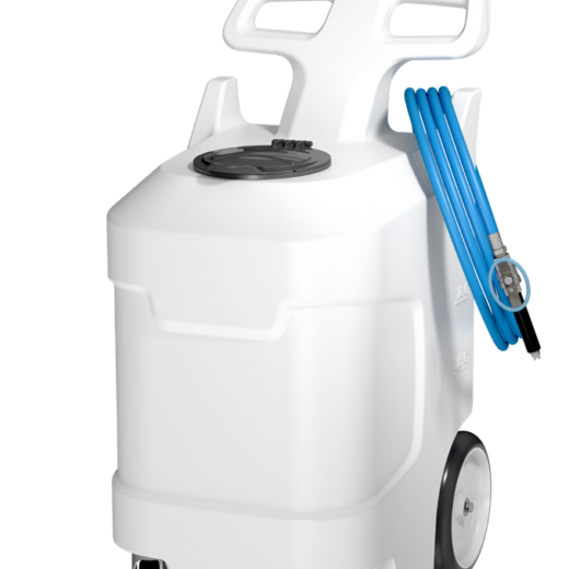 Mousseur mobile FOAMit FI-BP-30N-SSBV avec tuyau bleu et vanne inox