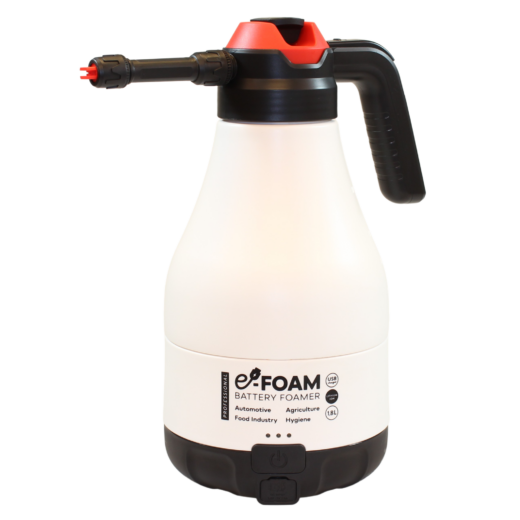 GEPRO E-FOAM 1,8 L, générateur de mousse sur batterie avec buse à jet plat