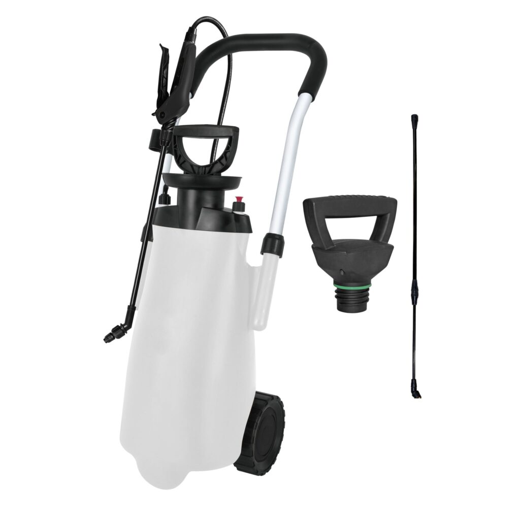 GEPRO E-MOBILOX — pulvérisateur sur roues 12 L, pompe manuelle et électrique
