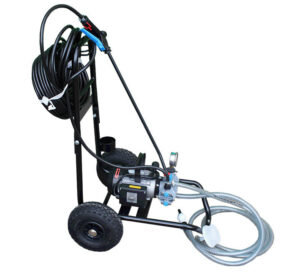 Pulvérisateur électrique GEPRO MONO SPRAYER sur chariot avec flexible et lance