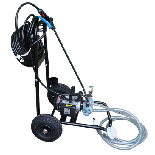 Pulvérisateur électrique GEPRO MONO SPRAYER sur chariot avec flexible et lance