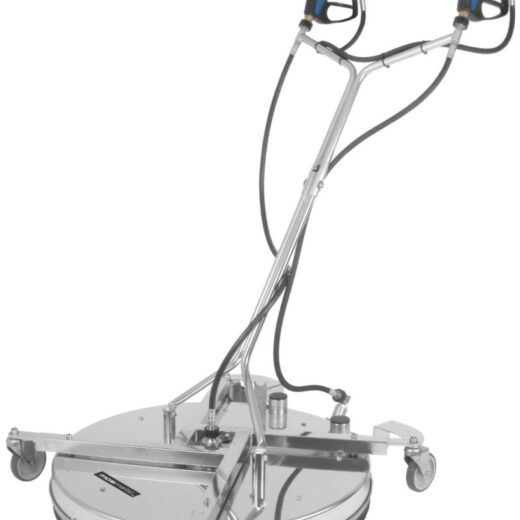 Nettoyeur de sols Mosmatic FL-AHB-KAU 750, version sans buses, deux pistolets et quatre roulettes