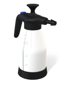 Pulvérisateur manuel FOAMit SP1.5L blanc à buse conique réglable