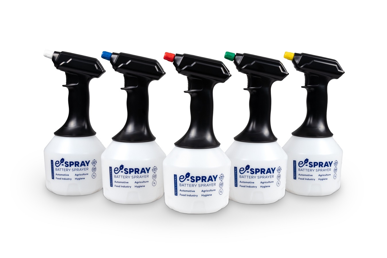 Variantes de coloris de buses du pulvérisateur électrique GEPRO E-SPRAY 1 L