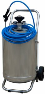 Canon à mousse GEPRO Foam-Matic inox 100 L sur roues