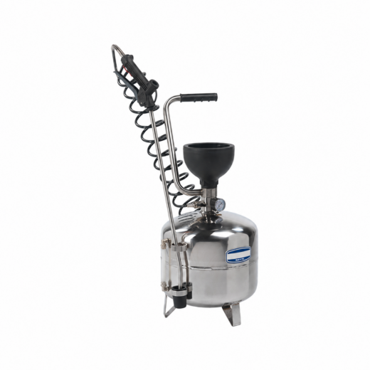 Pulvérisateur pneumatique inox GEPRO 16 L avec lance et flexible spiralé