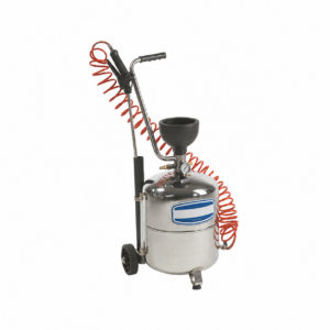 Pulvérisateur pneumatique mobile inox GEPRO 24 L avec lance et flexible spiralé