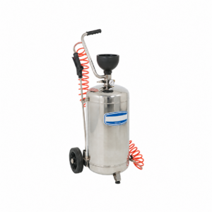 Pulvérisateur pneumatique mobile inox GEPRO 40 L avec lance et flexible spiralé