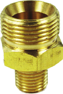 Raccord droit mâle-mâle GEPRO ¼ de pouce G × 22 × 1,5, référence 300A006