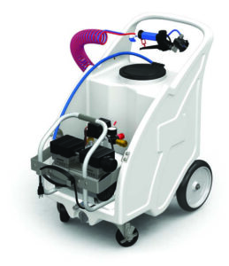 Unité mobile de brumisation électrique — 56,8 L, 120 VAC — illustration originale du modèle