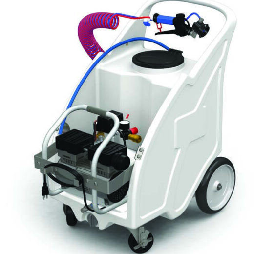 Unité mobile de brumisation électrique — 56,8 L, 120 VAC — illustration originale du modèle
