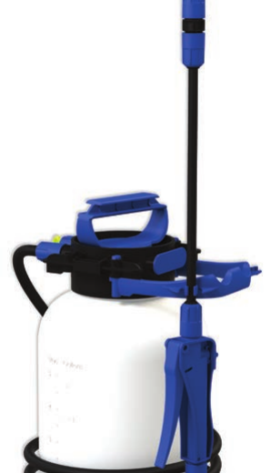 Unité manuelle de la gamme avec lance extensible