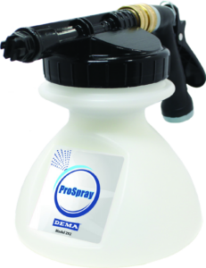 Pulvérisateur doseur DEMA ProSpray 292 avec flacon et poignée de rinçage