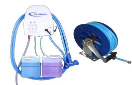 SEKO ProWash avec enrouleur automatique ABS et 2 produits