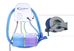 SEKO ProWash avec enrouleur automatique Inox et 2 produits