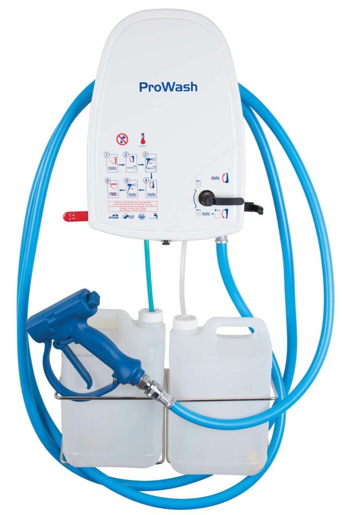 SEKO ProWash — centrale de pulvérisation et rinçage, 1 ou 2 produits
